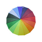 Paraguas Sombrilla Semiautom&aacute;tica Multicolor Arco&iacute;ris 100 Cm