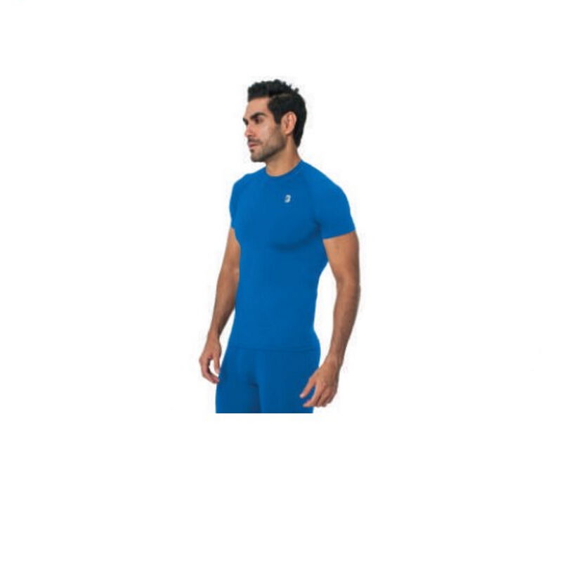 Playera Deportiva Dryfit Manga Corta Hombre Bla... image number null