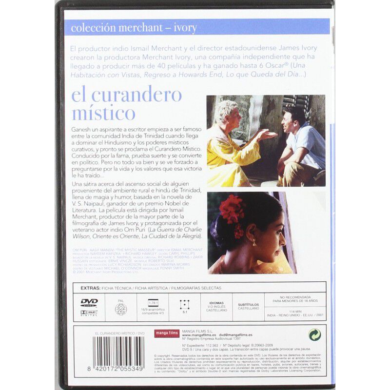El Curandero M&iacute;stico [dvd] (2001) The Mystic Ma... image number null