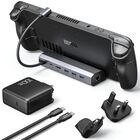 Estaci&oacute;n De Acoplamiento Jsaux 6 En 1 Con Cargador De 100 W Para Rog Ally/steam Deck/legion Go/msi Claw