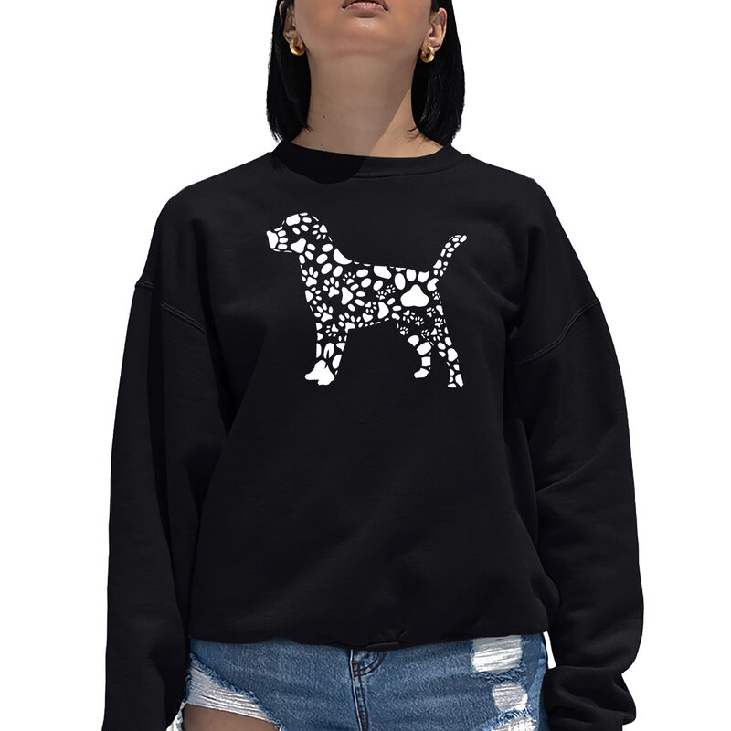 Sudadera De Cuello Redondo Word Art Para Mujer ... image number null
