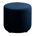 Banco Taburete Decorativo Bora Azul Marino Atlas