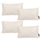 Cojin Decorativo Rogga Delta Set De 4 Crema