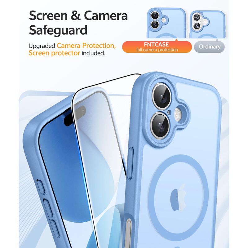 Funda Fntcase para iPhone 17 con MagSafe y pant... image number null