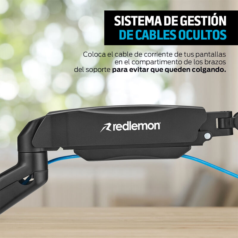 Soporte para Monitor de Pared Brazo Móvil Hidrá... image number null