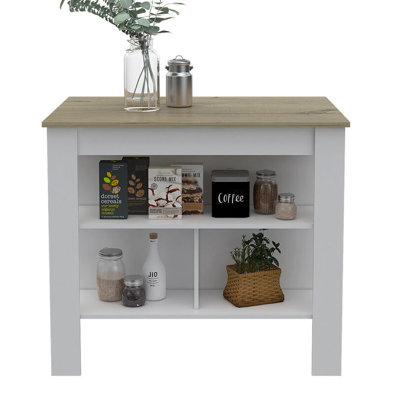 Mueble Auxiliar de Cocina Cala, Color Blanco y ... image number null