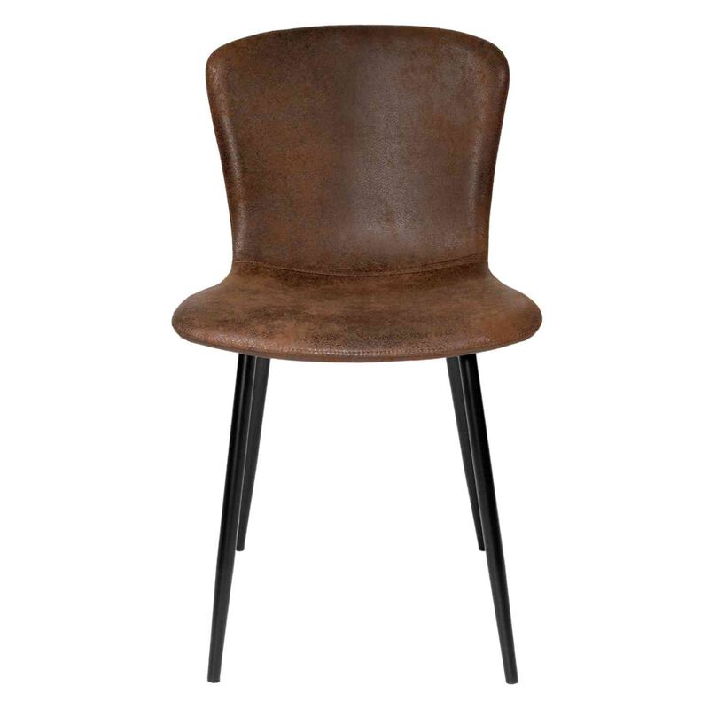 Set Juego 4 Sillas Comedor Cocina Ante Suede Ga... image number null