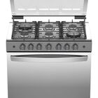 Estufa Acros Empotrable A Gas Abr7140g 30" Gris Titanio