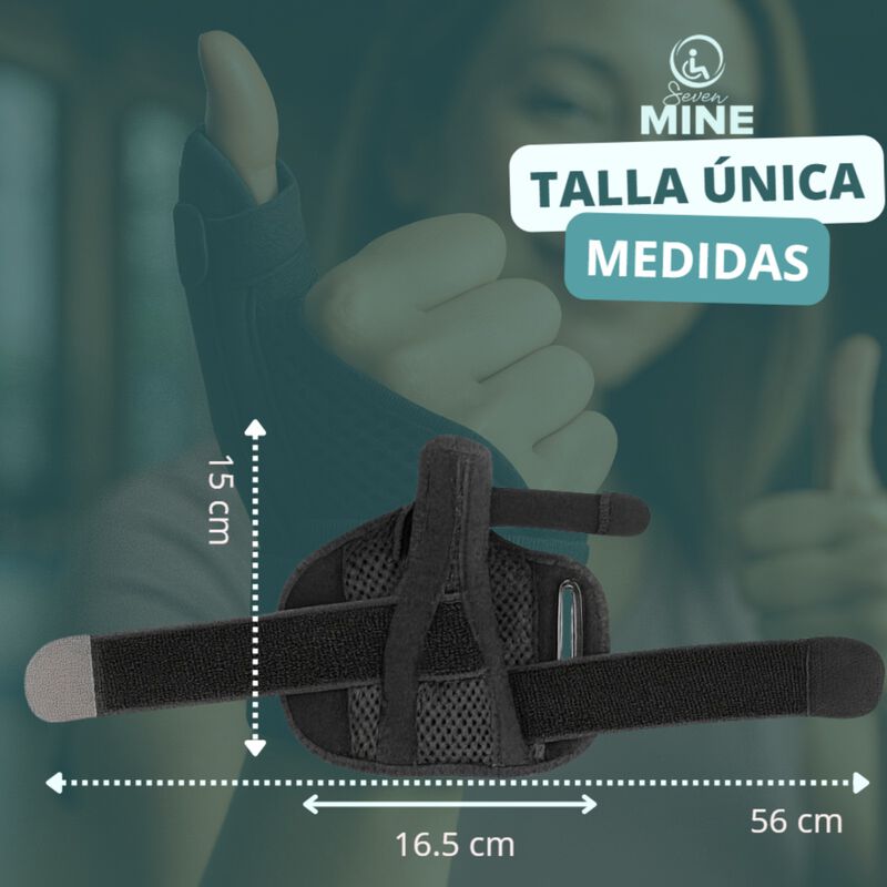 Mu&ntilde;equera Estabilizadora para Dedo Pulgar con D... image number null