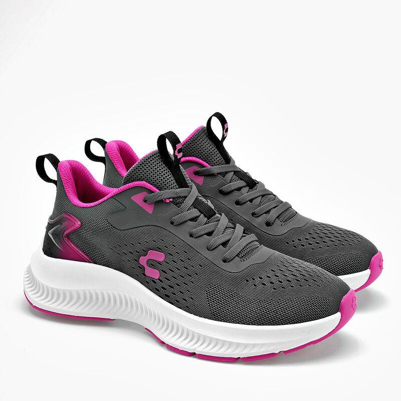 Charly Tenis deportivo para mujer gris, running image number null