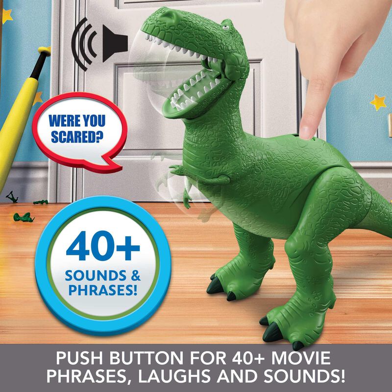 Figura De Dinosaurio Mattel Disney Pixar Toy St... image number null