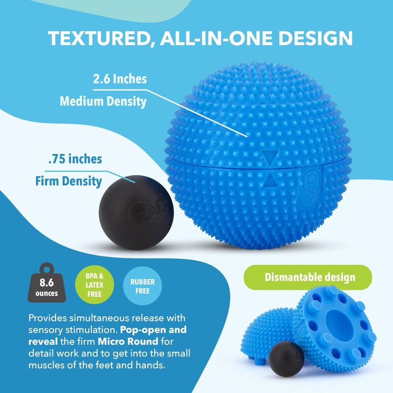 Foot Roller Rad Neuro Ball Para Liberaci&oacute;n Miof... image number null