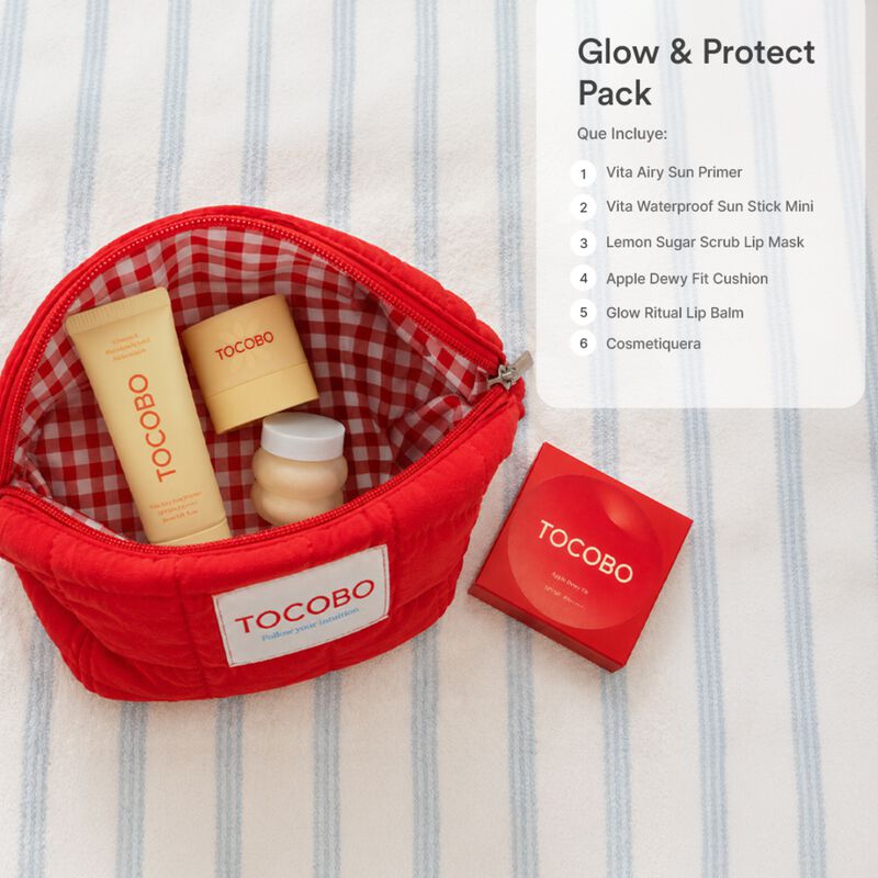 Tocobo Glow & Protect Pack Rutina De Skincare C... image number null