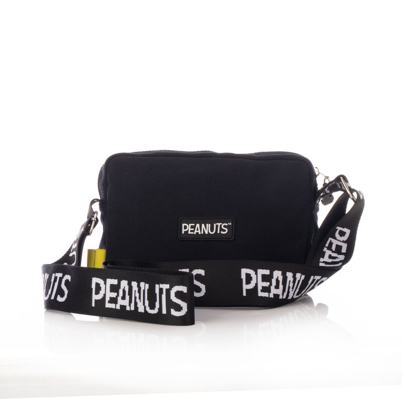 Bandolera Handbag Bolso Charlie Brown Negro Pea... image number null