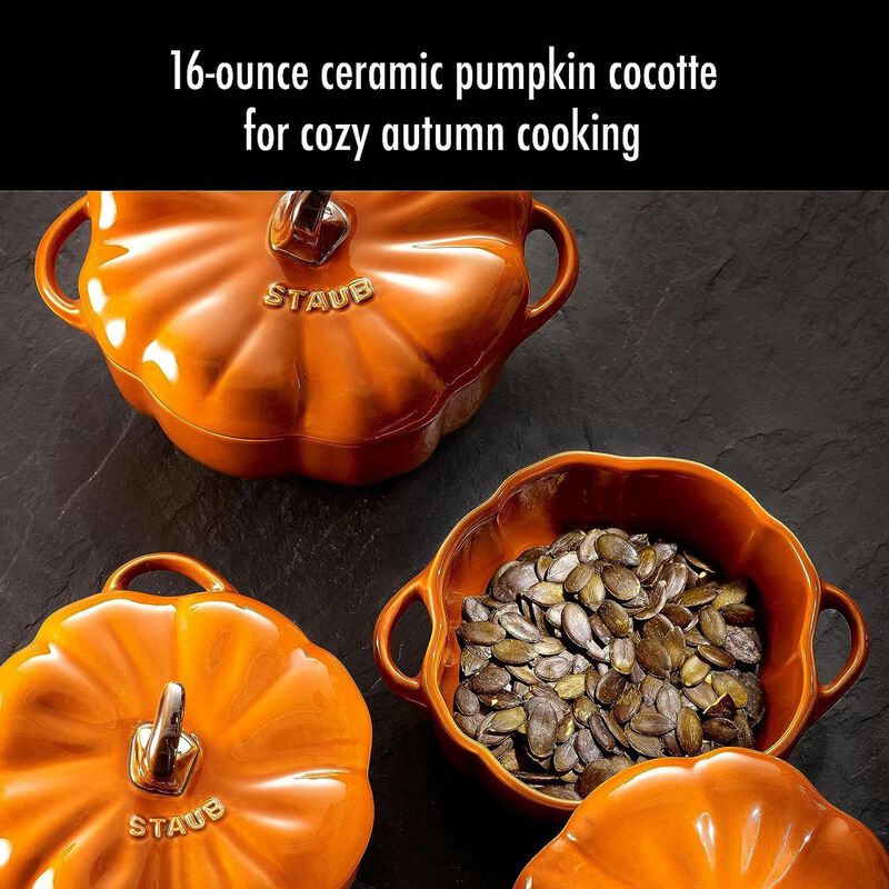 Cazuela Staub Petite Pumpkin 0,75 qt Calabaza N... image number null
