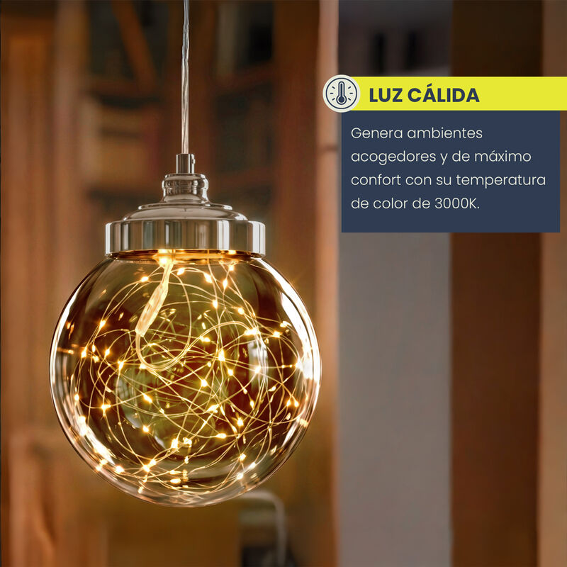 L&aacute;mpara de Techo Colgante LED MIL LUCES PRISMAT... image number null