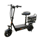 Scooter El&eacute;ctrico Con Asiento, Color Negro