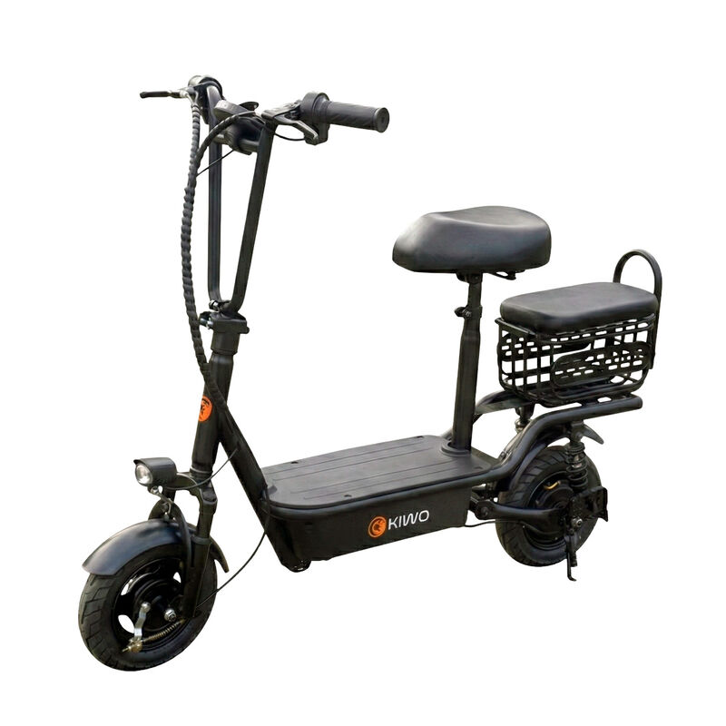 Scooter El&eacute;ctrico Con Asiento, Color Negro image number null