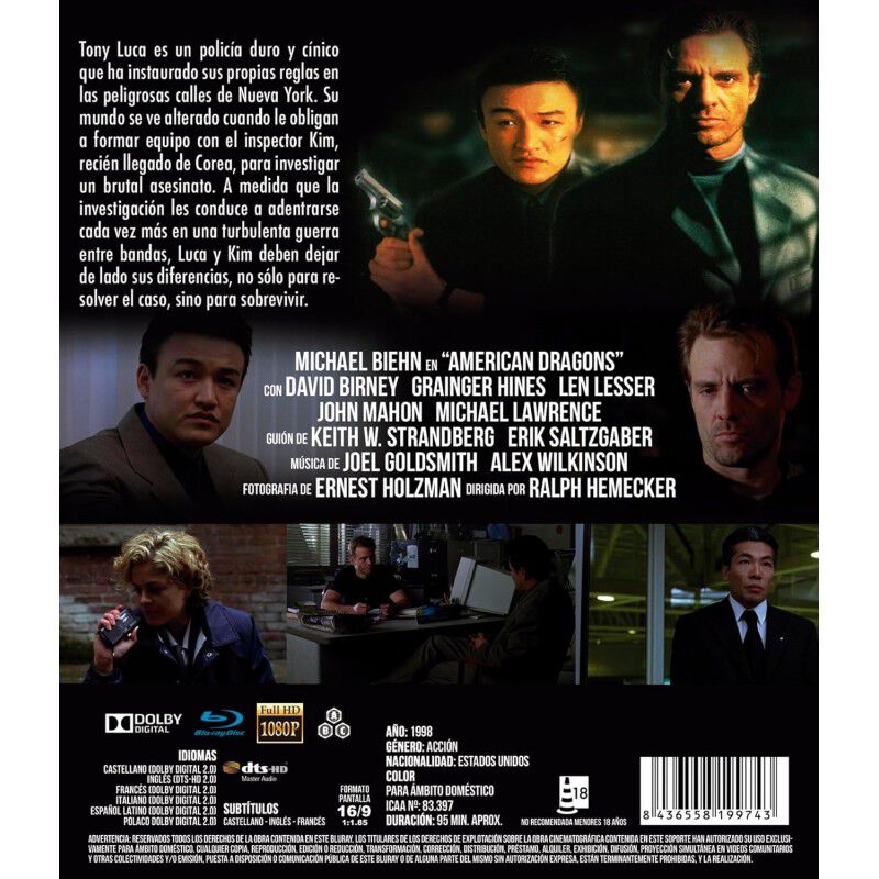American Dragons [blu-ray] (1998) image number null