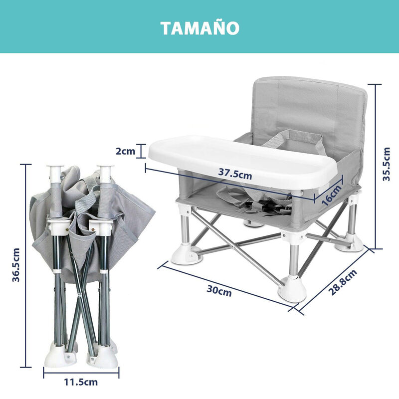 Silla Periquera Plegable Port&aacute;til Aquila Baby image number null