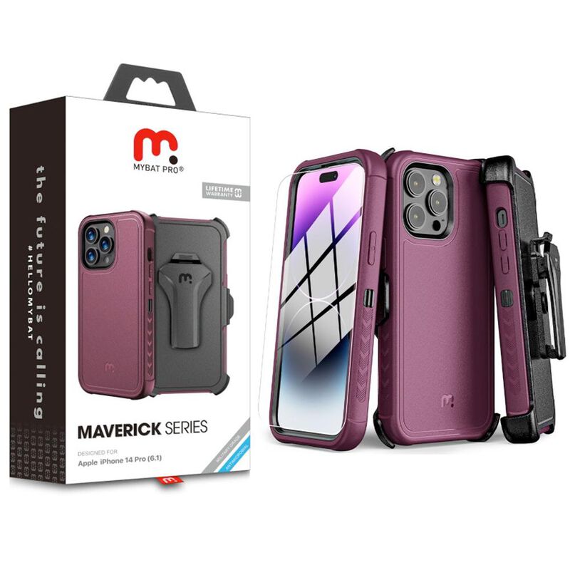 Funda Case MYBAT Maverick clip para iPhone 14 P... image number null
