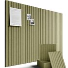 Tablero De Anuncios Fluxynara 122x91 cm Verde Oliva De Fieltro