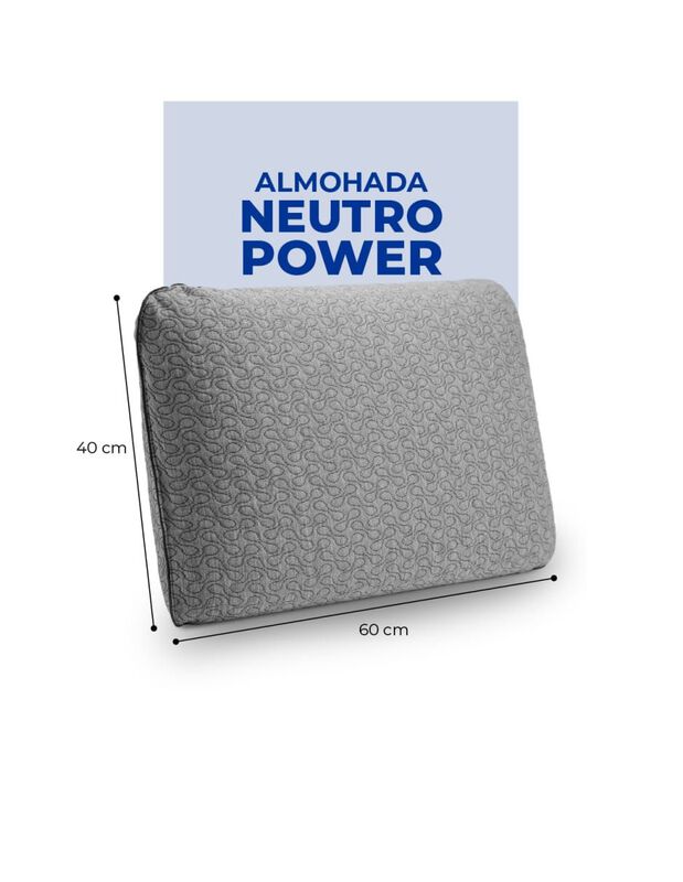 Almohada Spring Air Neutro Power con Tecnolog&iacute;a... image number null