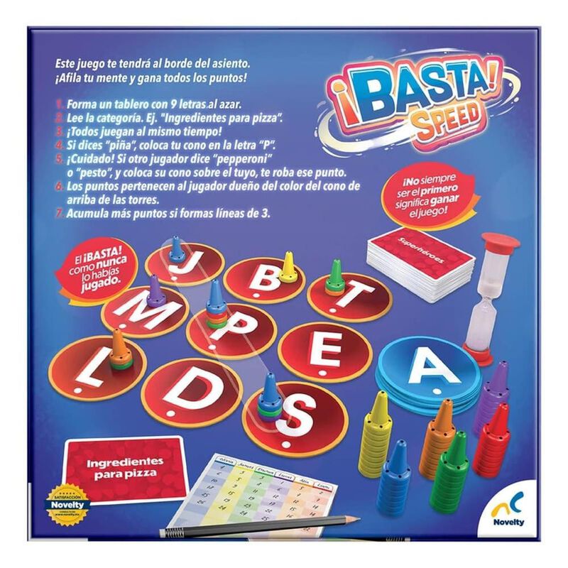 Juego De Mesa &iexcl;Basta! Speed image number null