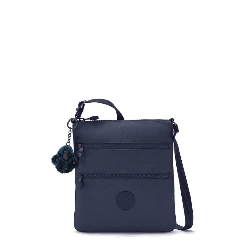 Bolsa Kipling Keiko Mini De Nailon Azul Resiste... image number null