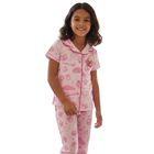 Pijama Princesas De Mario Bross Para Ni&ntilde;a Pantal&oacute;n Y Playera Rosa Liso 4