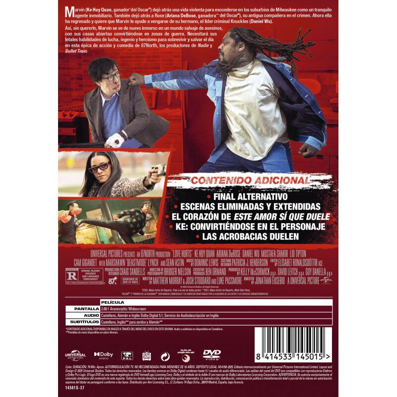 Este Amor S&iacute; Que Duele [DVD] (2025) Love Hurts image number null