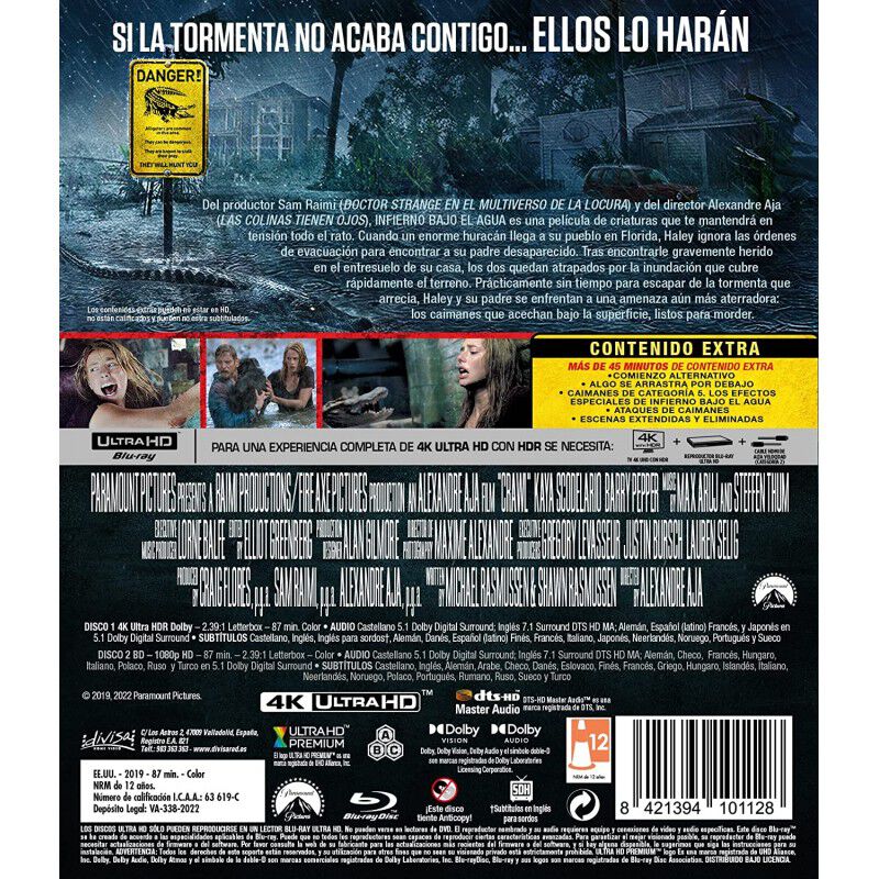 Infierno Bajo El Agua (4K UHD + Blu-ray) [Blu-r... image number null