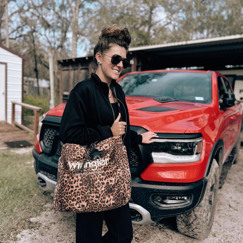 Bolso Tote Montana West Grande Con Estampado De... image number null