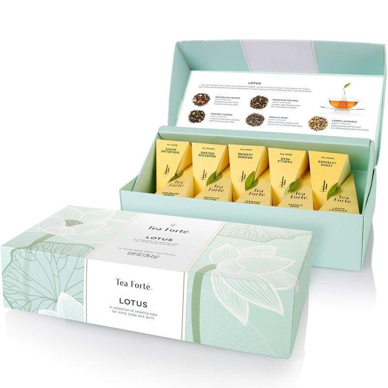 Té Tea Forte Pirámide Surtido Lotus 10pz image number null