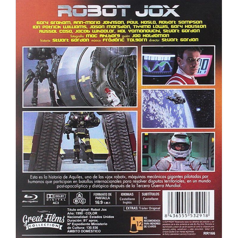 Robot Jox (bd-r) [blu-ray] image number null