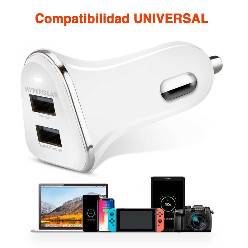 Cargador de Auto Plug in HYPERGEAR con cable US... image number null