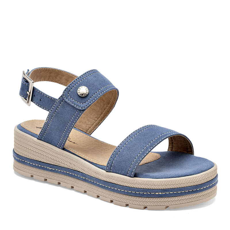Been Class Sandalia para mujer azul image number null