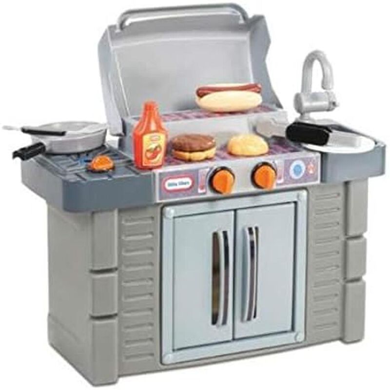 Little Tikes Cook 'n Grow Parrilla De Juguete image number null