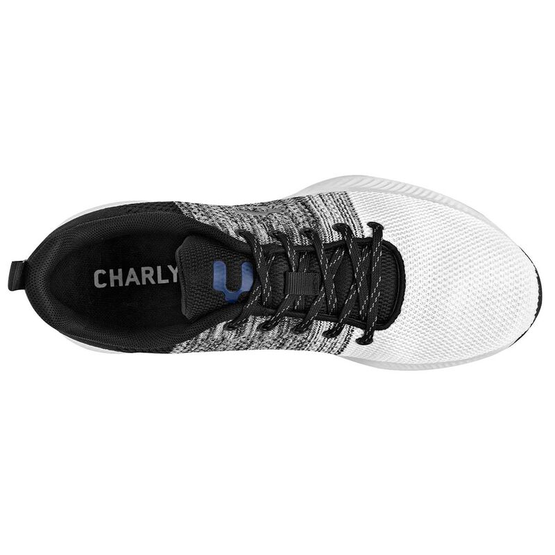 Charly Tenis deportivo para hombre blanco negro image number null