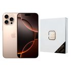 iPhone 16 Pro Max 256GB Desierto E-SIM Nuevo + Reloj Gen&eacute;rico