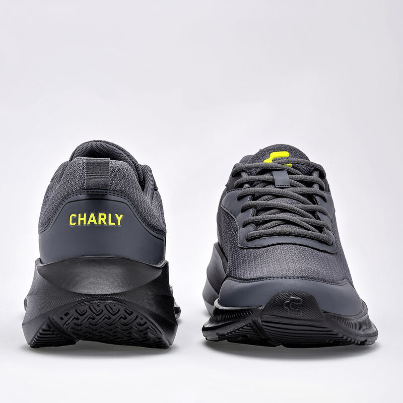 Charly Tenis deportivo para hombre gris, import... image number null