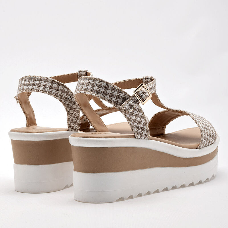 Lady One Sandalia para mujer blanco beige BAJA image number null