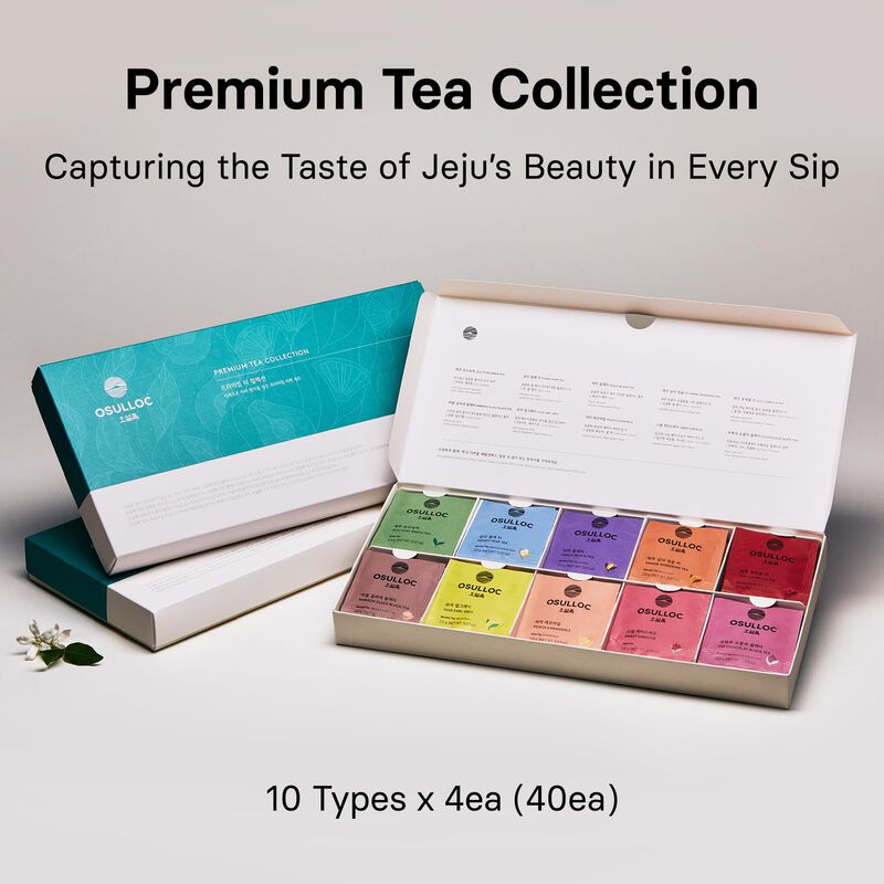 Colecci&oacute;n De T&eacute; Premium Osulloc, 40 Unidades, 1... image number null