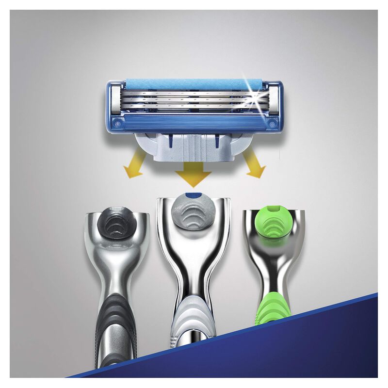 Razor Blades Gillette Mach3 Turbo Para Hombre, ... image number null