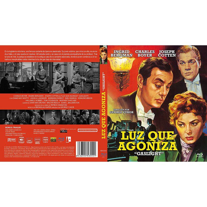 Luz Que Agoniza Bdr 1944 Gaslight [blu-ray] [bl... image number null