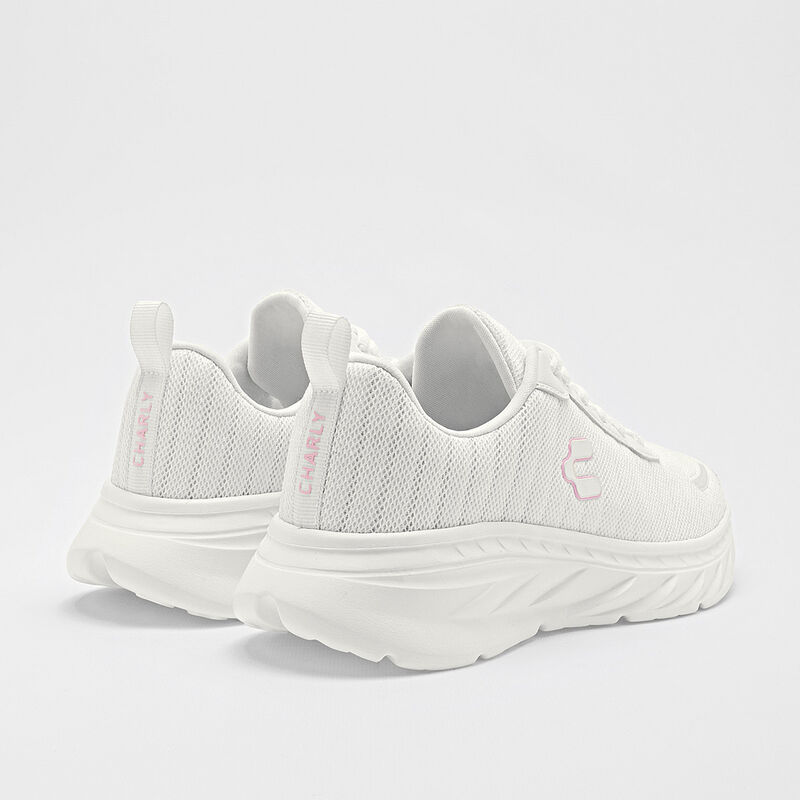 Charly Tenis deportivo para mujer blanco, runni... image number null