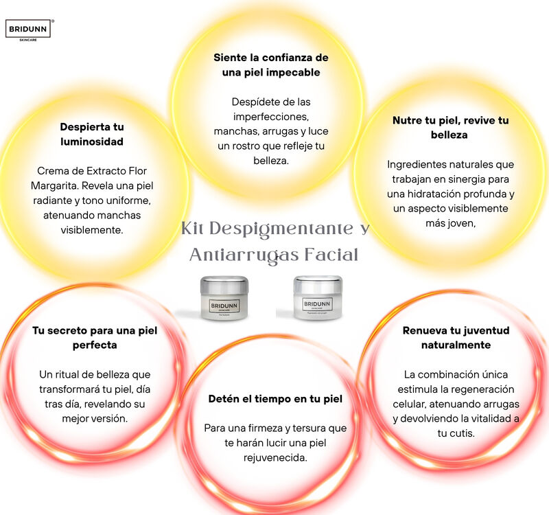 BRIDUNN Kit Facial Natural Despigmentante Antie... image number null