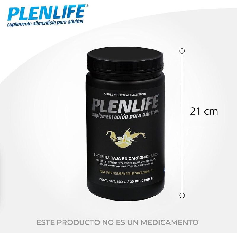 Plenlife Prote&iacute;na Baja En Carbohidratos - Bote ... image number null