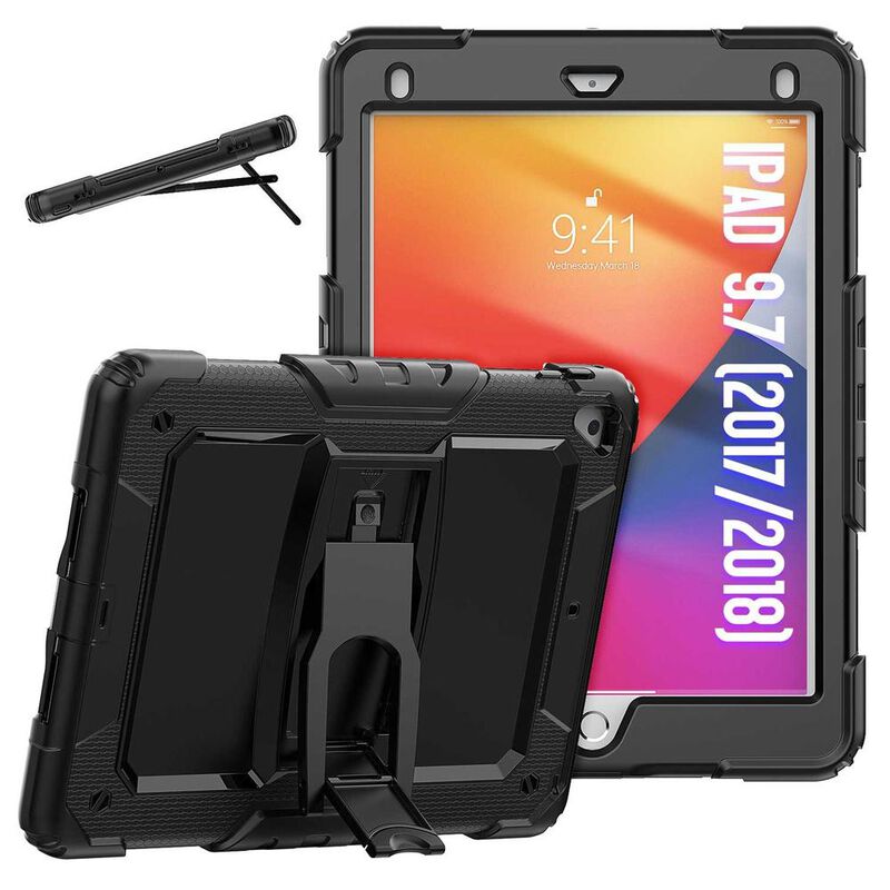 Funda TEKKU StandC uso rudo para iPad 6 iPad 5 ... image number null