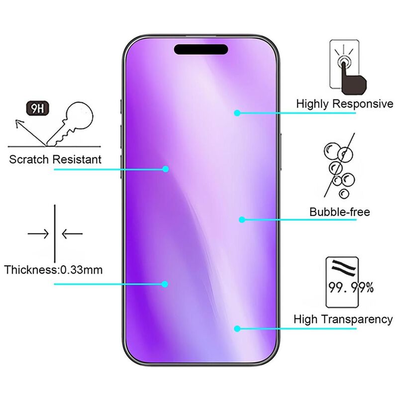 Mica Vidrio BASELINE para iPhone 17 protectora ... image number null